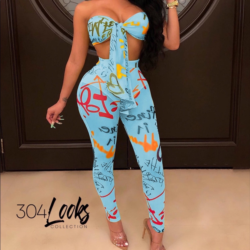 Graffiti Two Piece Set
